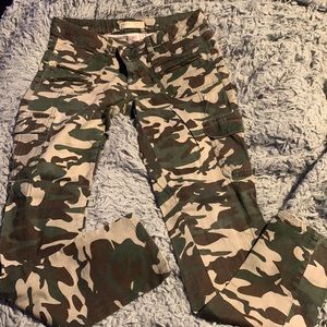 green camo pants
